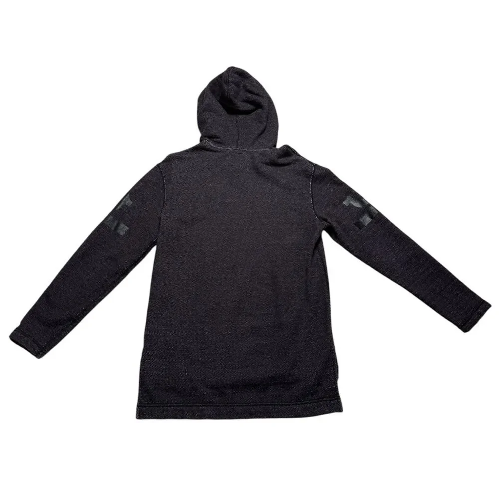 True Religion Spell Out Logo Hoodie Pullover Sz S